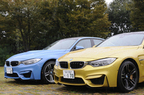 (右)BMW 新型 M4クーペ[ボディカラー：オースチン・イエロー]