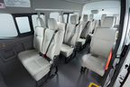 日産 NV350キャラバン「コミュニティバス仕様車」車内（バスタイプ）