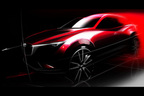 「マツダ CX-3」スケッチ