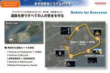 ホンダ 次期高級セダン 新型「レジェンド」[2014年中発売予定]搭載の先進安全運転支援システム「Honda SENSING(ホンダ センシング)」発表[2014/10/24]