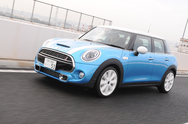 新型MINI「ミニ クーパーS 5ドア」試乗レポート／国沢光宏(画像