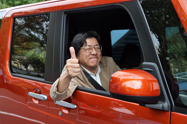 ダイハツ 新型 軽自動車「ウェイク」G "SA"[FF・ターボ/ボディカラー：トニコオレンジメタリック] 速攻試乗レポート／渡辺陽一郎