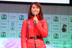 加藤夏希さん／「セブン-イレブン×エヴァンゲリオン」発表会にて