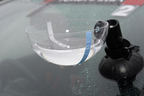 プロスペックオリジナルの『Gカップ』。走行中に水がこぼれると減点される仕組み