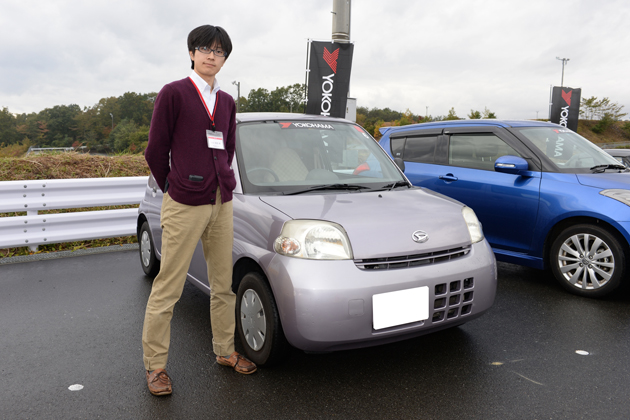 学生カーソムリエ 小川さん