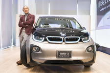 BMW i3と市川海老蔵さん