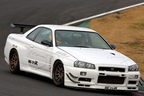 ポテンザ RE-71R サーキット走行テスト／RE-71Rを装着したマインズ スカイライン R34 GT-R