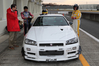 RE-71Rを装着したマインズ スカイライン R34 GT-R