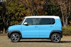 スズキ ハスラー Xターボ 4WD　ボディカラー：サマーブルーメタリック ホワイト2トーンルーフ