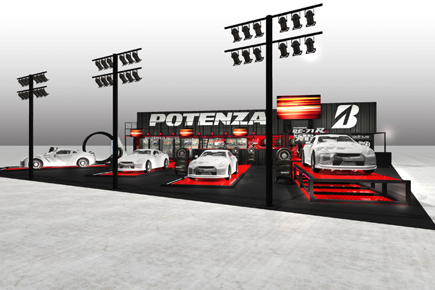ブリヂストン、「東京オートサロン2015」に出展 ～POTENZAを中心にブースを展開～