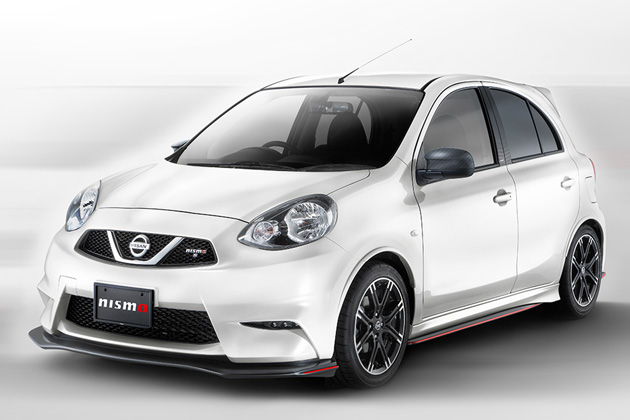 MARCH NISMO S NISMO SPORTS PARTS装着車／「オートサロン2015」日産ブース展示車両