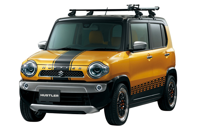 ハスラー ロードバイクスタイル （参考出品車）／東京オートサロン2015　スズキブース出展車両