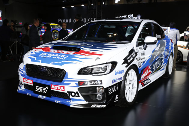 SUBARU WRX STI 全日本ラリー参戦予定／スバルブース【東京オートサロン2015】