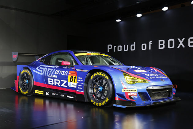スーパーGT GT300参戦車両／スバルブース【東京オートサロン2015】