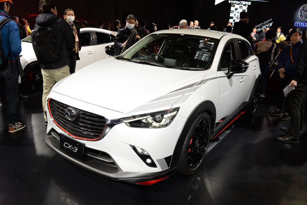 【速報！】マツダ 新型「CX-3」がついに日本でベールを脱いだ！【東京オートサロン2015】