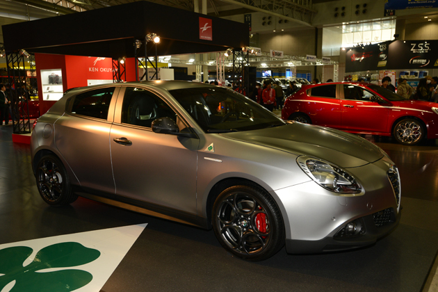 Alfa Romeo Giulietta Quadrifoglio Verde Launch Edition／アルファロメオ×ケンオクヤマ【東京オートサロン2015】