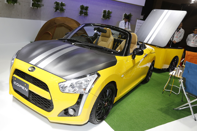 LOVE SANJO with COPEN／ダイハツ【東京オートサロン2015】