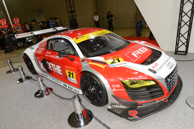 2014年仕様 アウディ R8 LMS／スーパーGT GT300クラス「Audi Team Hitotsuyama」【東京オートサロン2015】