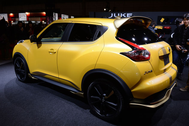 速報 黄色のボディカラーで一際目立つ 日産 Juke Personalization Advanced Concept 東京オートサロン15 画像ギャラリー No 4 特集 Mota