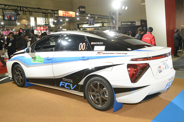 トヨタ「MIRAI（ミライ）」ラリーカー／トヨタ・Gazoo Racingブース【東京オートサロン2015】