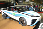 トヨタ「MIRAI（ミライ）」ラリーカー／トヨタ・Gazoo Racingブース【東京オートサロン2015】