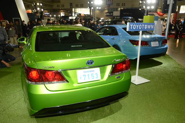 速報！】空色＆若草色の「クラウン」が爽やか！トヨタブースは多彩な