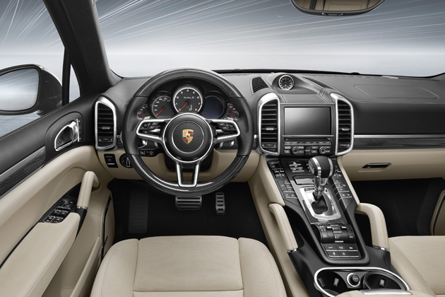 ポルシェ 新型「Cayenne Turbo S」（カイエンターボS）／インテリア・インパネ
