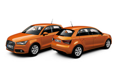 「Audi A1 Sportback color selection -“Samoa Orange”」