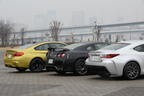 3台比較（レクサス RC F／日産 GT-R 2015年モデル／BMW M4）
