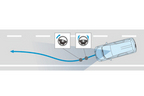 ホンダ「オデッセイ」路外逸脱抑制機能 作動イメージ図　