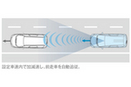 ホンダ「オデッセイ」ACC（アダプティブ・クルーズ・コントロール）作動イメージ図　