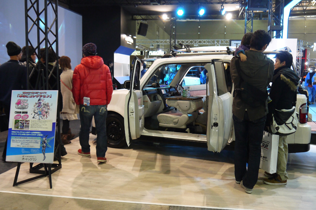 多くの来場者を集めたカロッツェリアブース