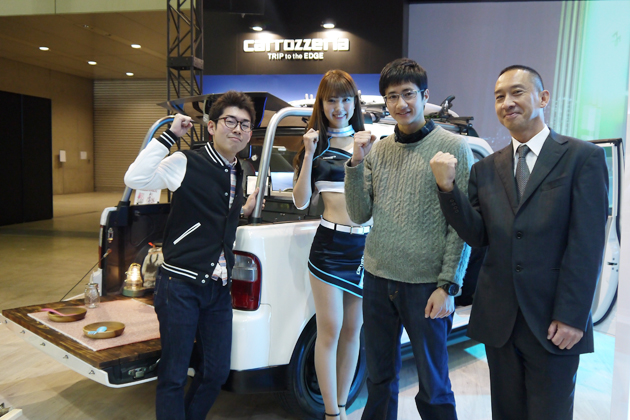 カロッツェリア×学生カーソムリエのコラボ車両、東京オートサロンでお披露目！