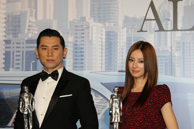 本木雅弘さんと北川景子さん