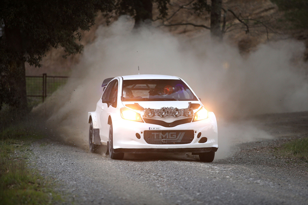 Yaris WRC Testing