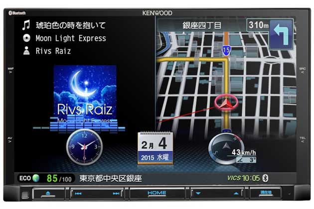 MDV-X702W 操れる ケンウッド 2015年