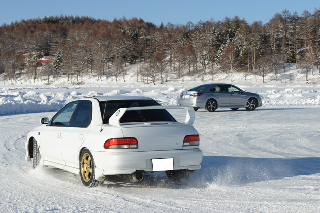 学生カーソムリエ、女神湖氷上ドライビングスクール参戦記 with iceGUARD 5！