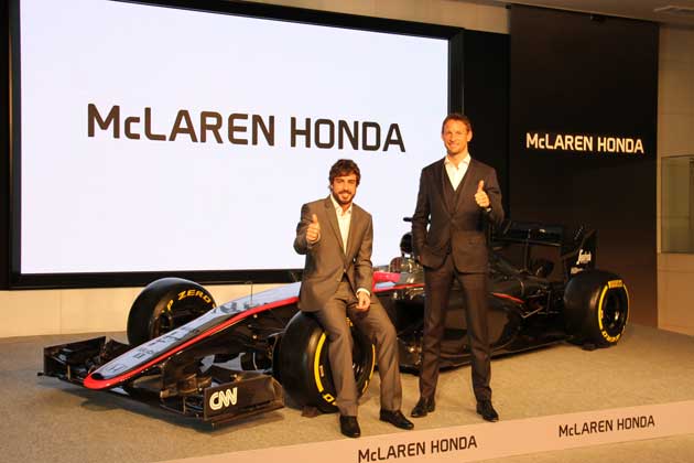 F1開幕まで1ヵ月!】マクラーレン・ホンダ、ジェンソンバトン F1開幕まで1ヵ月!】マクラーレン・ホンダ、ジェンソンバトン
