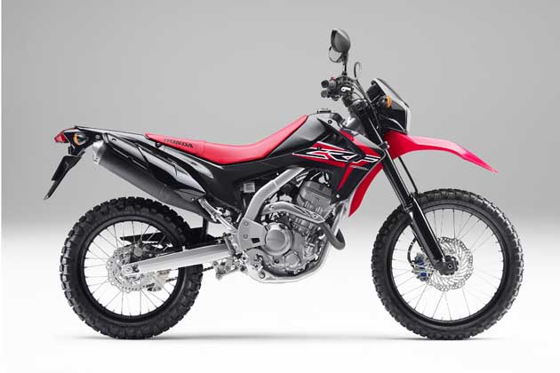 ホンダ、 軽二輪スポーツモデル「CRF250L」「CRF250M」のカラーリング