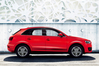 Audi Q3 color selection – Misano Red