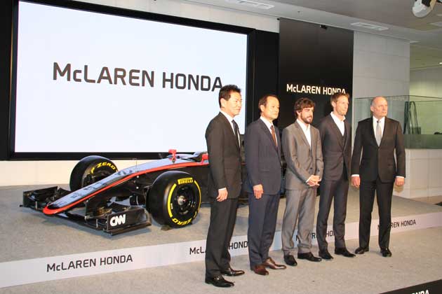 F1開幕直前！】マクラーレン・ホンダ、“フェルナンド・アロンソ