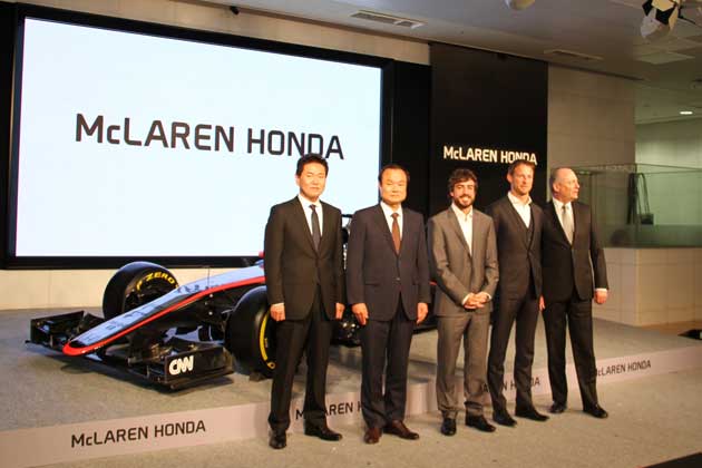 F1開幕直前！】マクラーレン・ホンダ、“フェルナンド・アロンソ