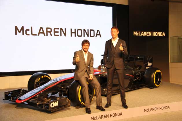 F1開幕直前！】マクラーレン・ホンダ、“フェルナンド・アロンソ