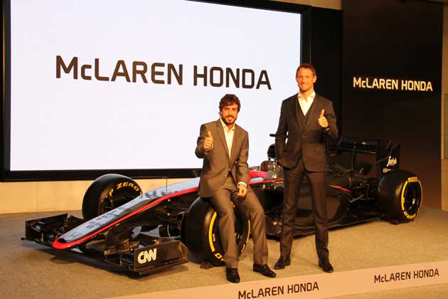 F1開幕直前！】マクラーレン・ホンダ、“フェルナンド・アロンソ