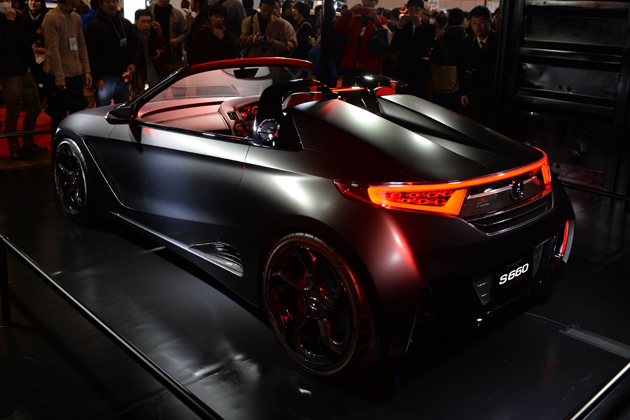 スクープ！】ホンダ 軽オープン「S660」プロトタイプを初公開