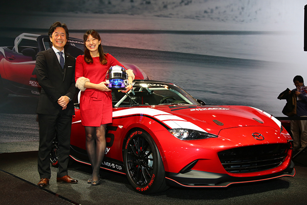 マツダ x 井原慶子、「Mazda Women in Motorsport Project 2015」