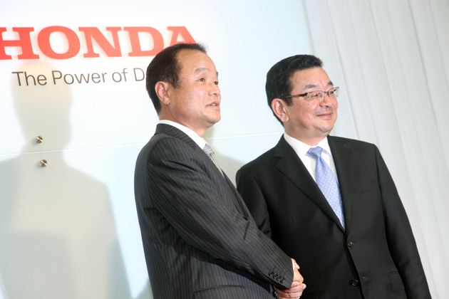 Honda 社長交代人事 記者会見[2015/02/23・Honda本社(東京都港区)]