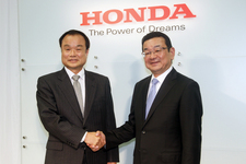 Honda 社長交代人事 記者会見[2015/02/23・Honda本社(東京都港区)]