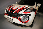 日産 ジューク「JUKE by YOU」デカールデザインコンテストのグランプリに選ばれた歌舞伎の隈取が描かれた作品