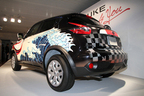 日産 ジューク「JUKE by YOU」デカールデザインコンテストのグランプリに選ばれた歌舞伎の隈取が描かれた作品